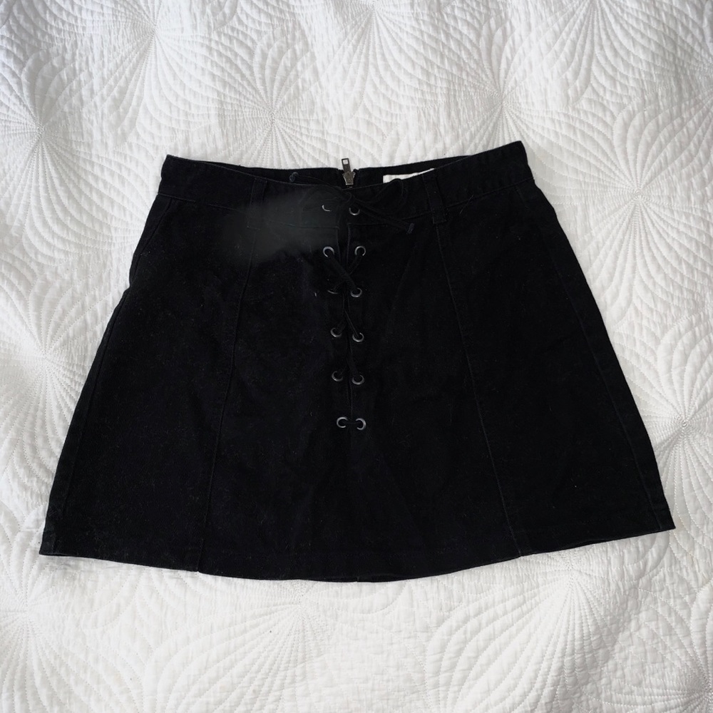 Lace Up Skirt